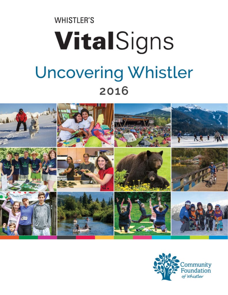 Whistler Vital Signs Cover