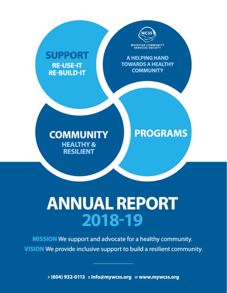 WCSS Annual Report Cover