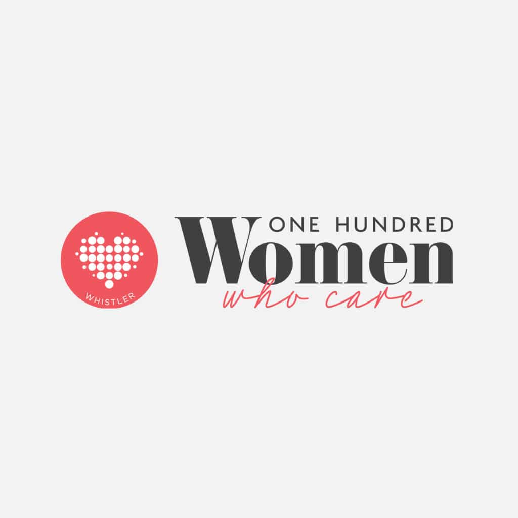 100 Women Whistler Logo Design