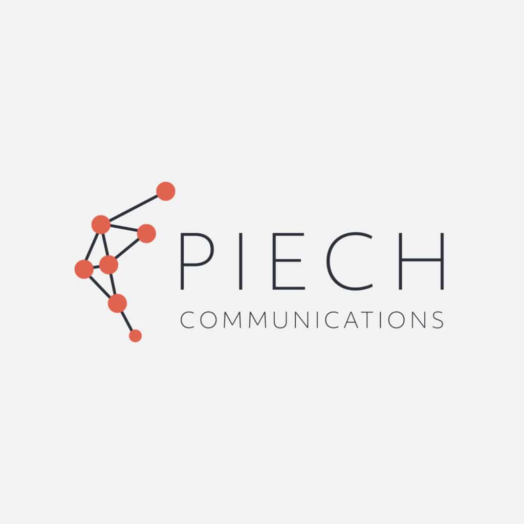 Piech Communication Logo Design