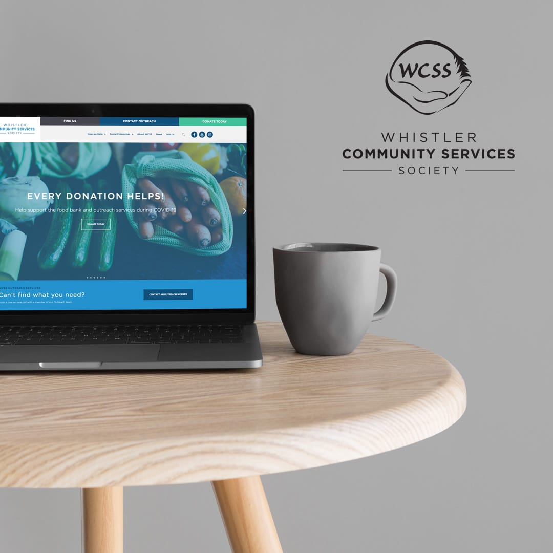 Website Design Example - Whistler Community Services Society