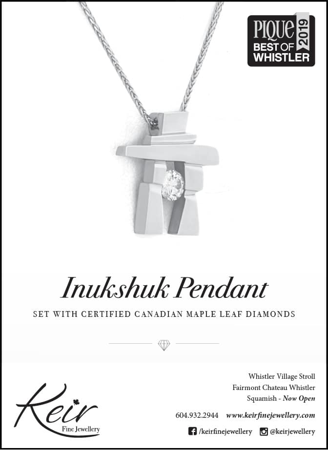 Keir Fine Jewellery Inukshuk Ad Design