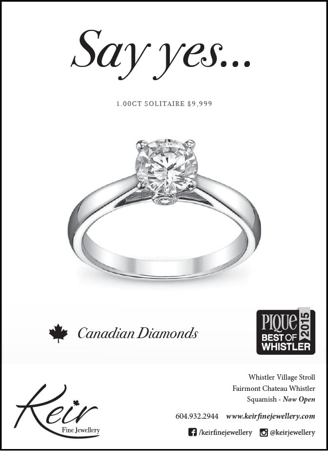 Keir Fine Jewellery Engagement Ad Design