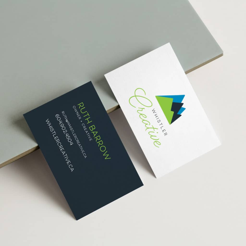 Whistler Creative Business Cards