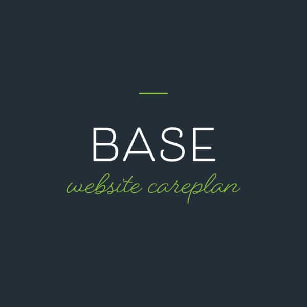 Base Website Maintenance Careplan