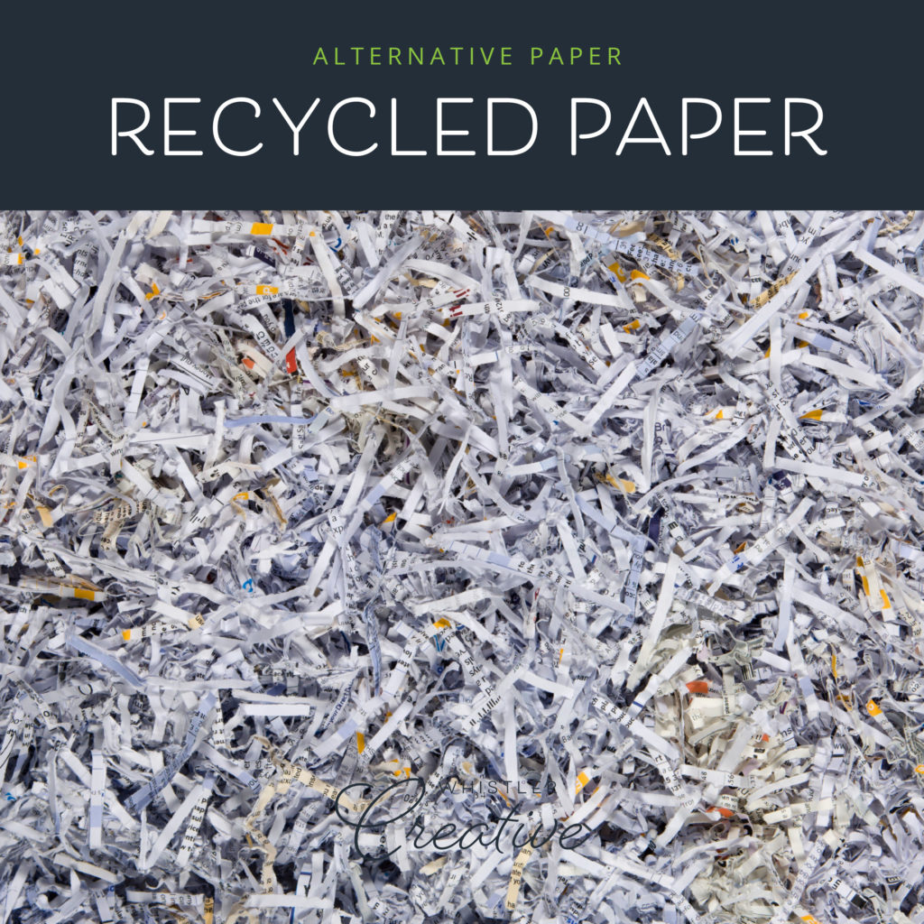 Recycled Sustainable Paper