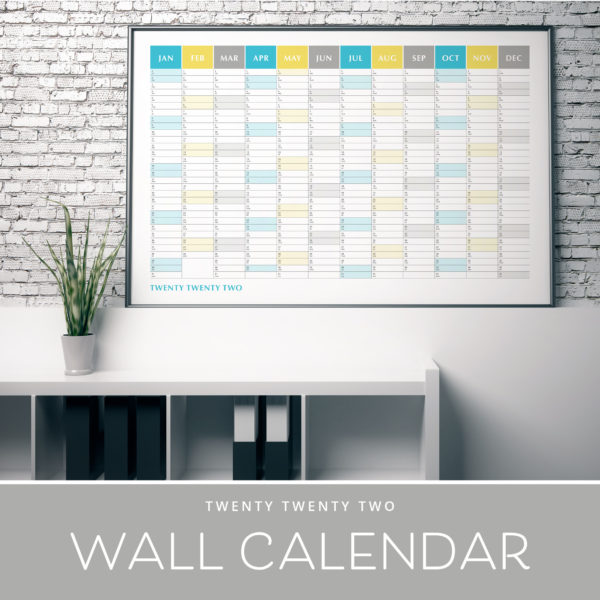 2022 Calendar Promo Graphics